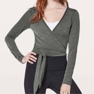 Lululemon wrap top